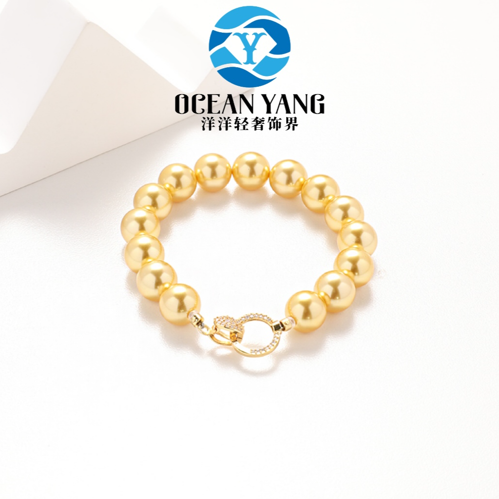 S925 Sterling Silver 10mm Fashionable Bracelet。