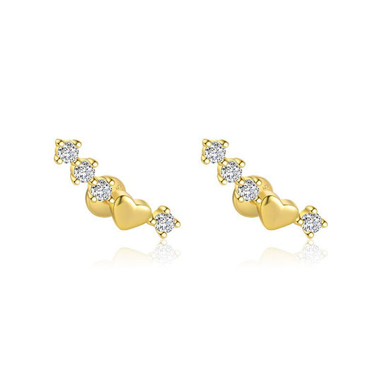 S925 Sterling Silver Zirconia Earrings for Women