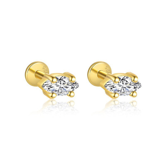 S925 Sterling Silver Zirconia Earrings for Women