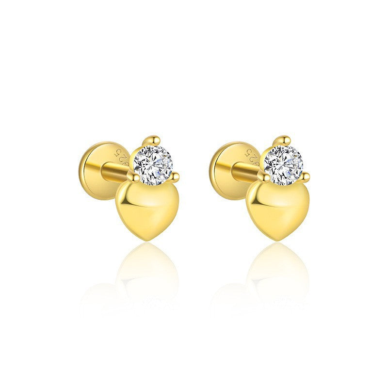 S925 Sterling Silver Zirconia Earrings for Women