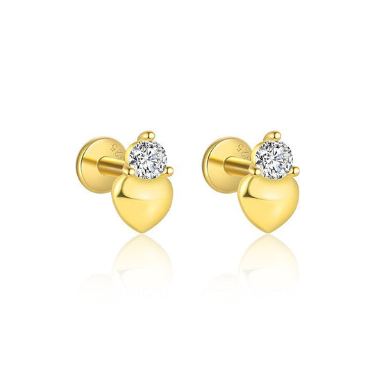 S925 Sterling Silver Zirconia Earrings for Women