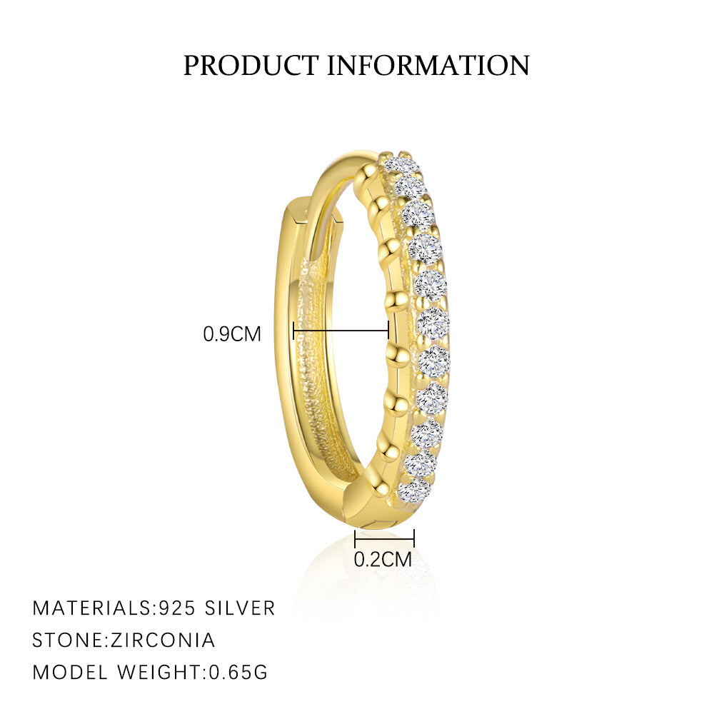 S925 Sterling Silver Fashion Teardrop Earrings for Women