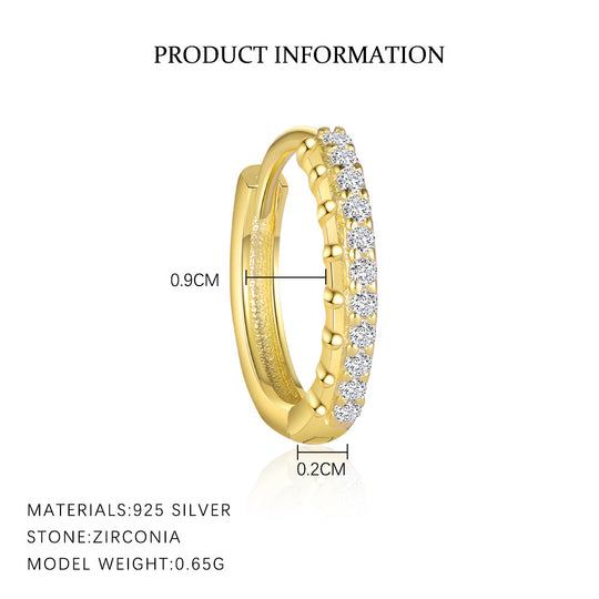 S925 Sterling Silver Fashion Teardrop Earrings for Women