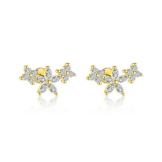 S925 Sterling Silver Zirconia Earrings for Women